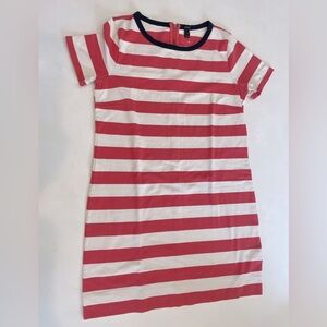 NWOT Red White Blue Stripe JCrew Dress Size Small